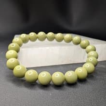 【訂製品】綠茶色阿拉善瑪瑙  8-12mm 手串 手鍊 天然水晶 水晶