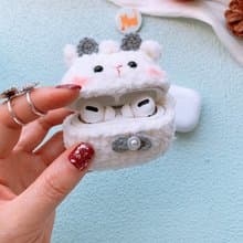 可愛小羊女生手工禮物原創設計耳機套鉤織耳機套蘋果耳機AirPods