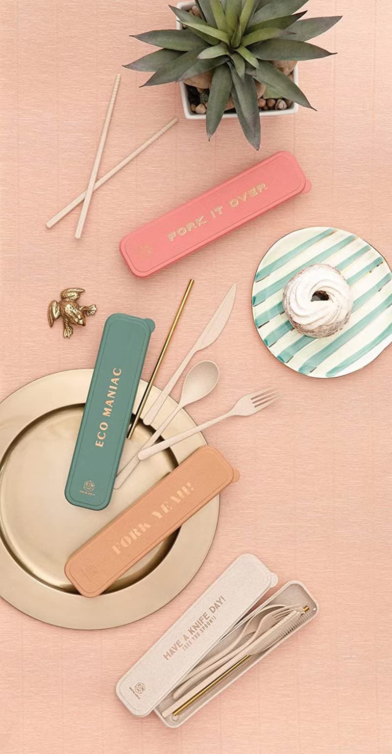 【Gentlemen's Hardware】Fork it over 餐具組 紅