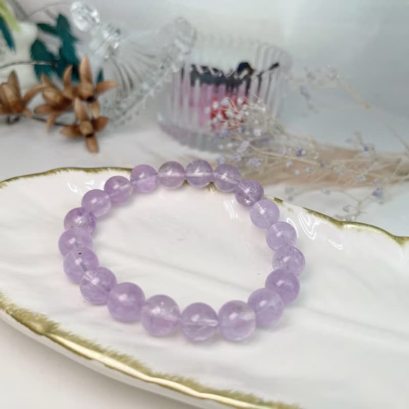 貴人/招財/正能量-高檔料薰衣草紫晶手鍊
