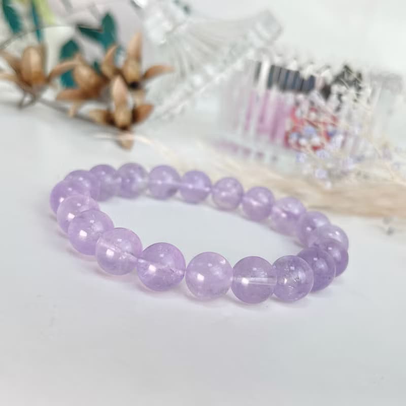 貴人/招財/正能量-高檔料薰衣草紫晶手鍊
