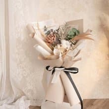 氣質風格 擴香花向日葵花束 乾燥花花束