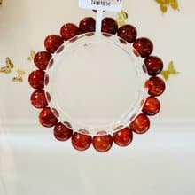 小精品火焰南紅11-11.5mm37.18g護身保平安避邪氣血循環提升睡眠