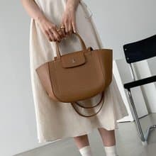 韓國 The Ally | LINGO BAG (附內袋)| 棕色 | 手袋 單肩包