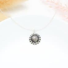 【Angel & Me】太陽花 向日葵 s925 純銀 項鍊 畢業 生日 禮物