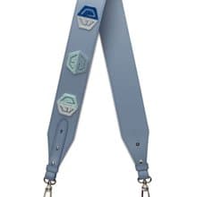 Guilia 植絨皮革寬肩帶 意大利真皮 原創設計 (不包括手袋)