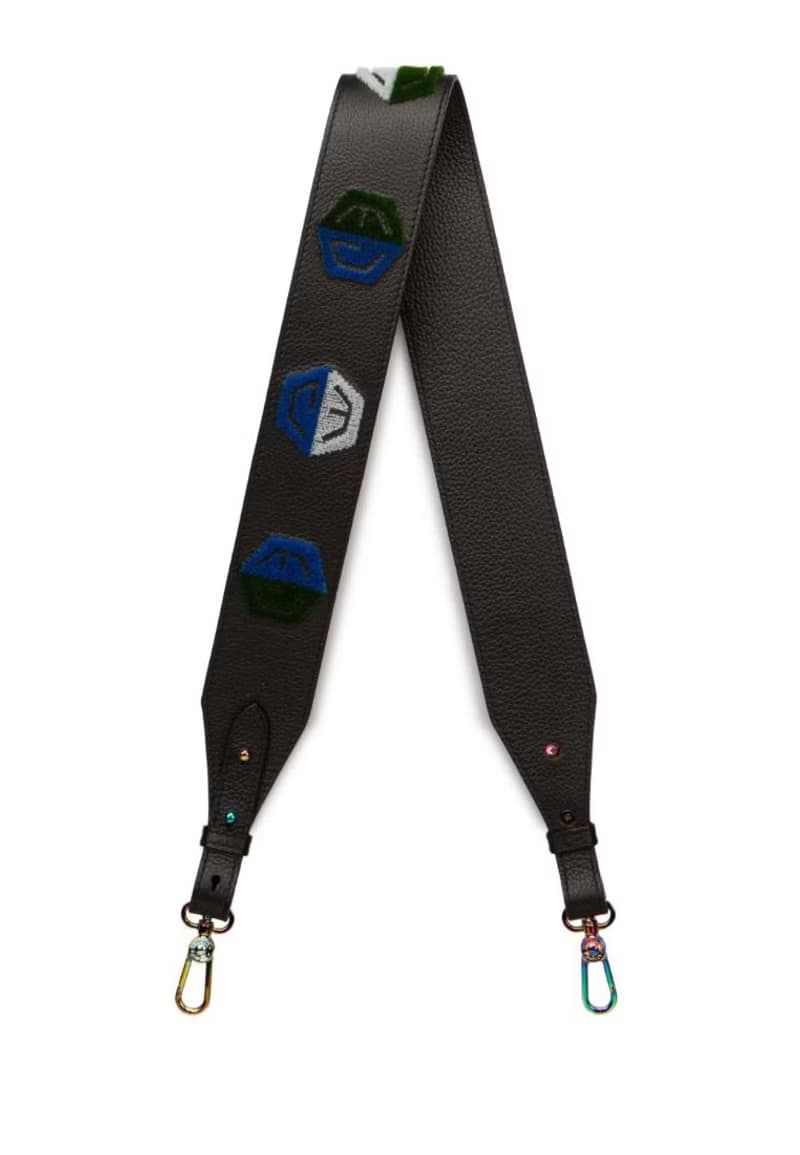 Guilia 植絨皮革寬肩帶 意大利真皮 原創設計 (不包括手袋)