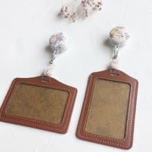 手作好禮 ALL PASS 小兔伸縮扣環 +卡套 悠遊卡證件套卡夾