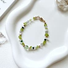 【生命靈數4】橄欖石創作手鍊