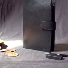 A5 真皮活頁筆記本細版磁釦 特製版//2025手帳