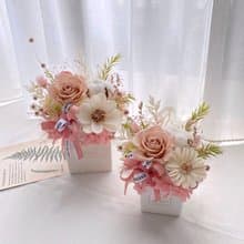 YUNYUN【暖色系】永生盆花M / 祝賀 生日 喬遷 新居