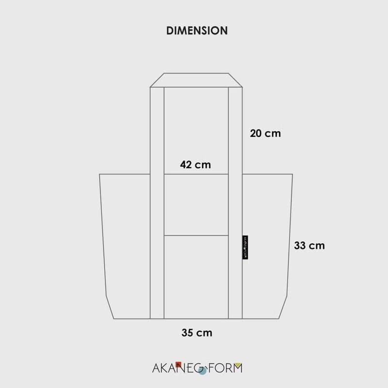 Akaneg Form ToteBag