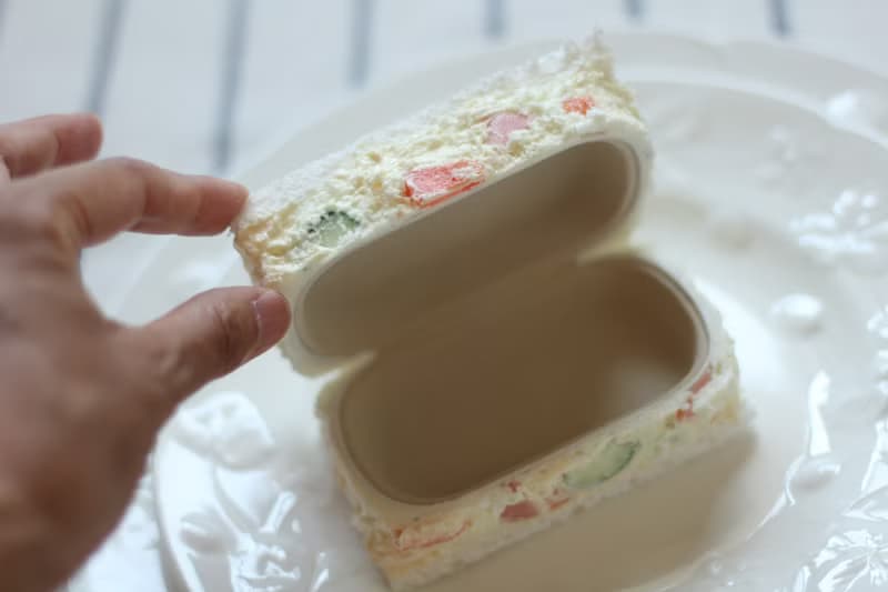 袋裝馬鈴薯沙拉三明治