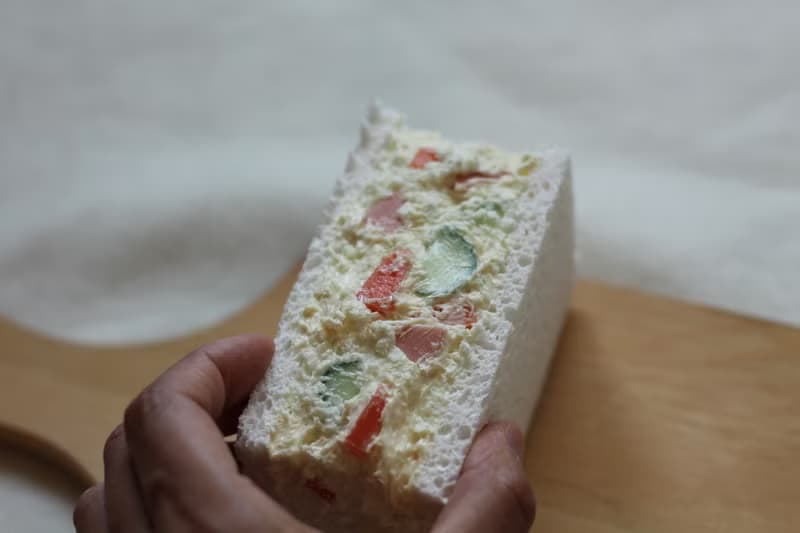 袋裝馬鈴薯沙拉三明治