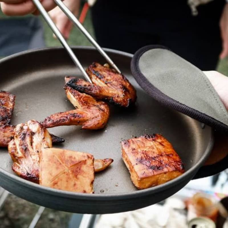 戶外隔熱墊 /可當隔熱手套 /體積輕巧 /易收納 /附D型環 /DG80