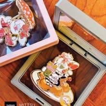 【招財貓】Mittsu Kumi 原創作品 - 徽章