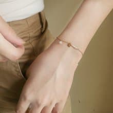 圓氐  人魚的信物  月光石手鍊