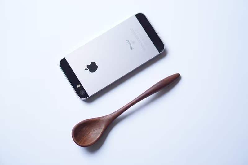 木のデザートスプーン, ウォルナット