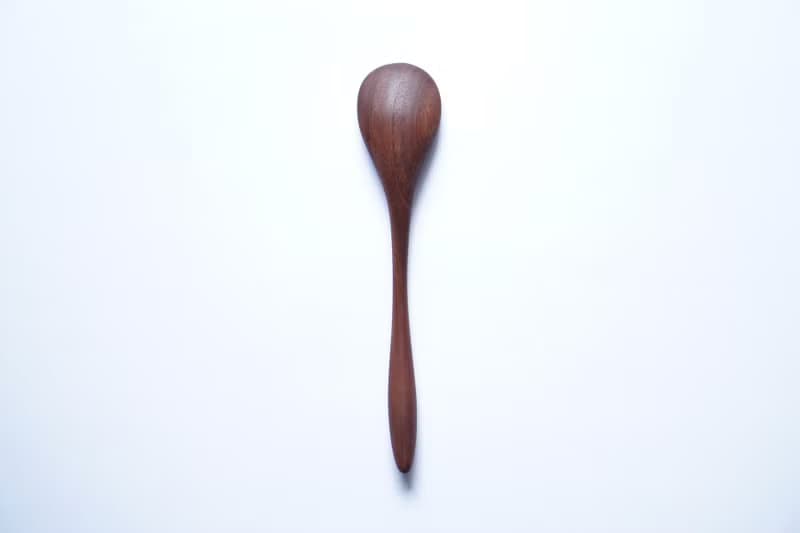 木のデザートスプーン, ウォルナット