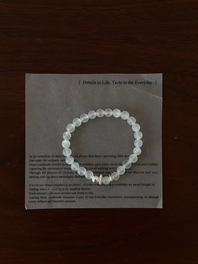 Zhu.handcrafted__心淨日常__純銀/石膏石