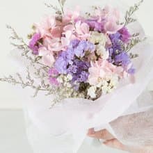永生繡球乾燥花束 求婚告白捧花外拍週年教師節生日交換禮物