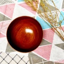 原木木作碗 - 天然生漆款