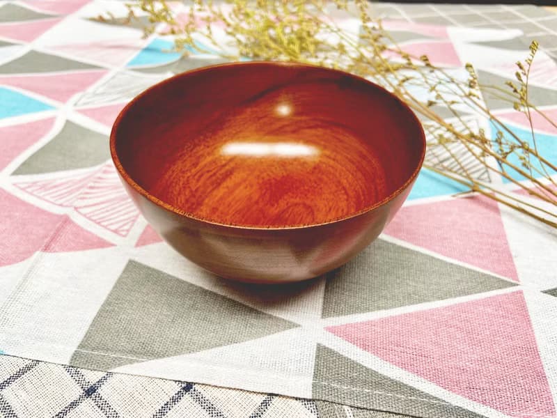 原木木作碗 - 天然生漆款