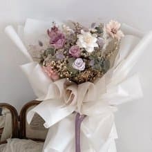 Flora Flower乾燥花束-琥珀歲月