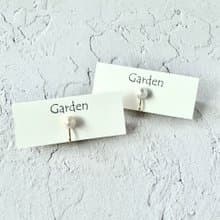 pearl ear cuff/ear clip 【6mm】【Not a pair, just one】