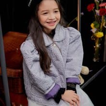 Jacquard padding for girls