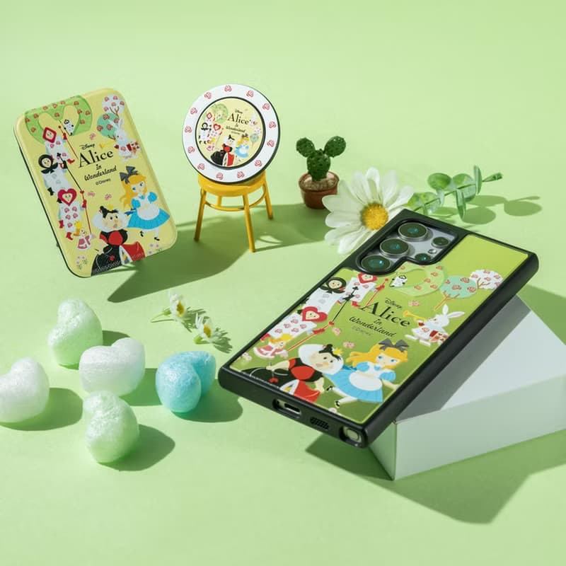 迪士尼愛麗絲夢遊仙境 PD快充多合一伸縮鏡面充電線 便攜可伸縮式