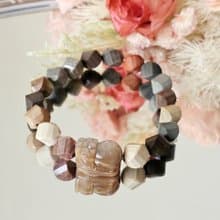 骨幹豼貅阿拉善/男款水晶手鍊/僅有一條/情人節禮物