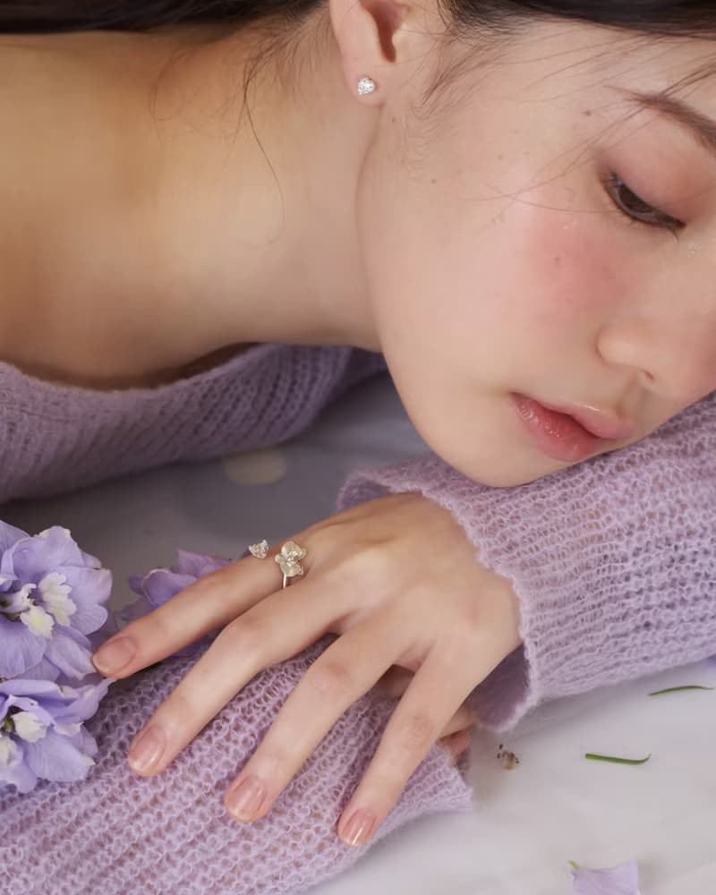 【母親節禮物】心心相印蝴蝶蘭戒指-小