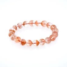 寶麗金珠寶-天然紅兔毛水晶手珠