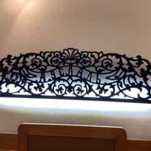 鋼琴譜架、鋼琴牆雕塑、臥室牆飾