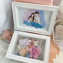 永生花 / 永生花相框 / 母親節花禮 / 情人節花禮