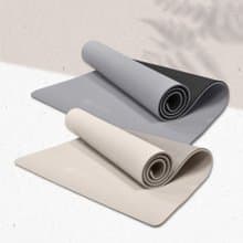 加厚10mm TPE瑜珈墊 加寬80cm 奶茶色