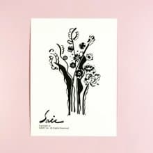 防水貼紙 機車貼紙 行李箱貼紙 花 花盆 花瓶 安全帽貼紙 悠遊卡