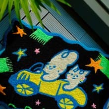 【新居禮物】Shuku & Somi Escape Blue Planet 地氈 |生日情人節