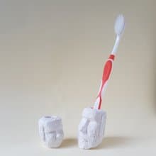 親子摩艾 硅藻擴香石 巨石像交換禮物 牙刷座 雙北地區可當日到貨
