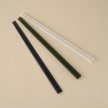 【哩皿生活】潔晶筷6入組 環保餐具 環保筷 隨行筷 方筷  便攜筷