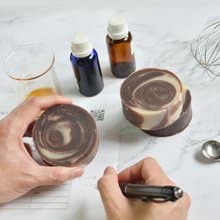 台北流動渲染皂,手工皂課程, 冷製皂實作課, 2人成團,手作課