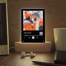 聖誕禮盒 情侶照片小夜燈 spotify相框 結婚周年紀念情人節禮物