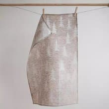 北歐設計款–杉樹聖誕樹茶巾,沙色 GRAN LINEN TEA TOWEL, SAND