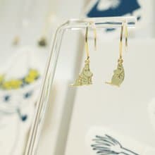 【Moomin】姆明與科妮純銀耳環