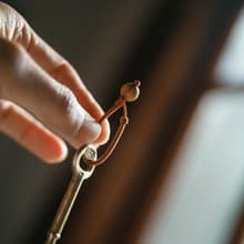 平安扣 祕魯聖木 金剛結蠟線編織 鑰匙圈 畢業禮物  I 一對