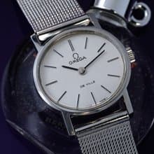 Omega De Ville 1970s cal.630 vintage 三針 立體時標 歐米茄 女