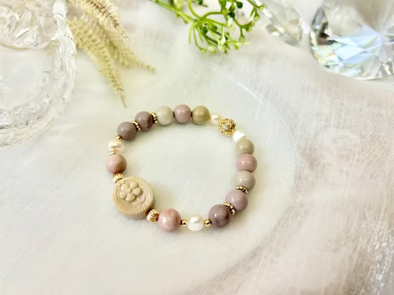 花牌阿拉善手鍊 阿拉善瑪瑙 阿拉善瑪瑙手鍊 手作飾品 手作手鍊