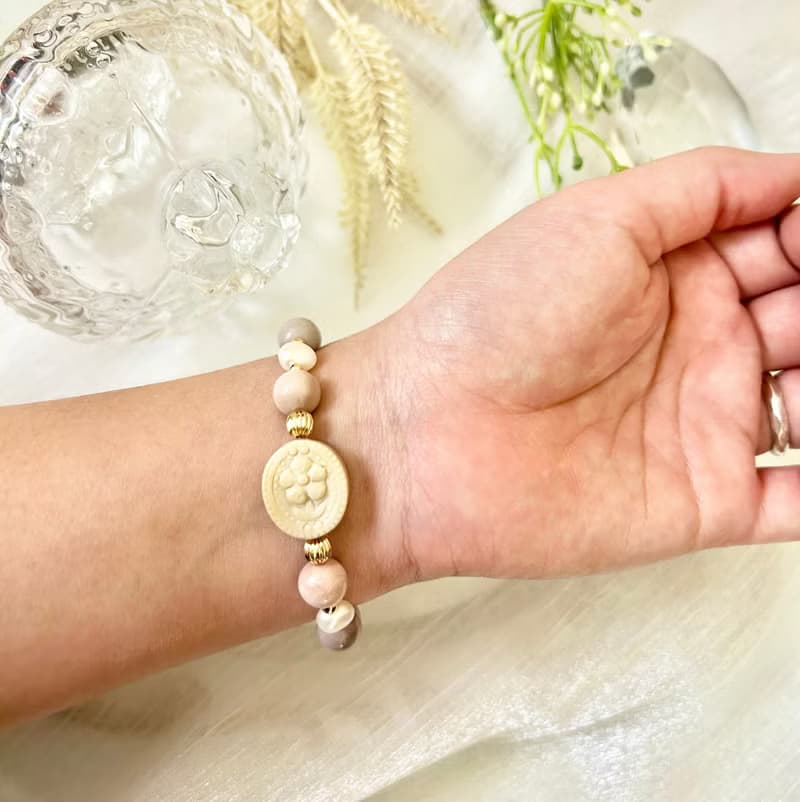 花牌阿拉善手鍊 阿拉善瑪瑙 阿拉善瑪瑙手鍊 手作飾品 手作手鍊