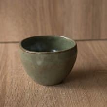 墨綠手感茶碗